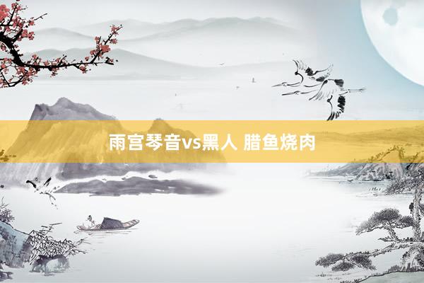 雨宫琴音vs黑人 腊鱼烧肉