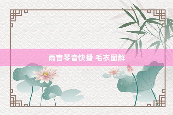 雨宫琴音快播 毛衣图解